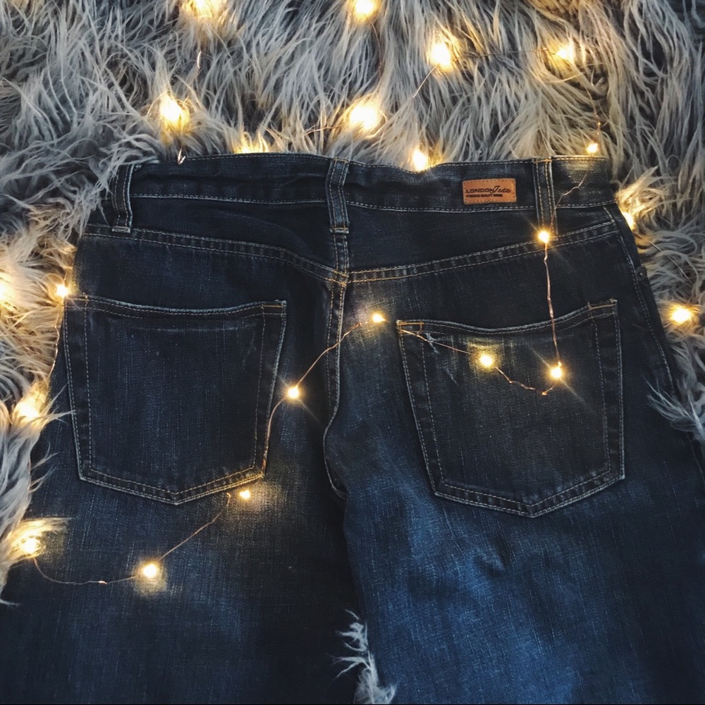 Y2K LONDONJEAN Wide Leg Denim | Size 2 - Picture 3 of 7